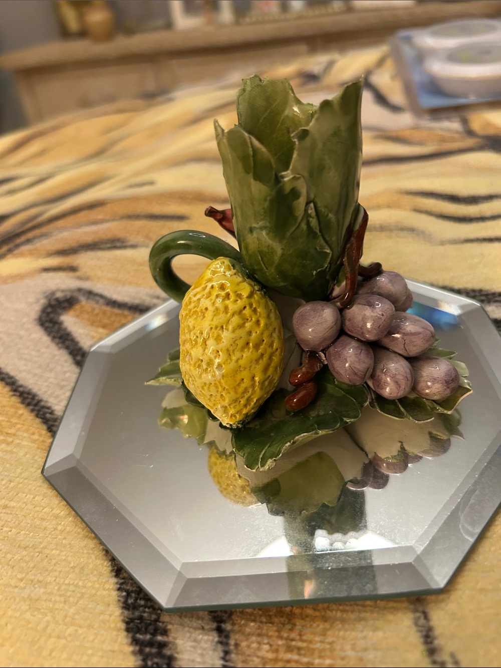 Made in Italy, a Candlestick to hold a candle the color your choice